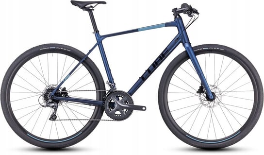 ROWER GRAVEL CUBE NULANE RAMA 59 CM L KOŁA 28" CLARIS 2X8 WAGA 10,9KG Cube