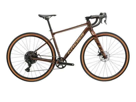 Rower gravelowy KROSS ESKER 2.0 rozmiar M Brązowy Kross