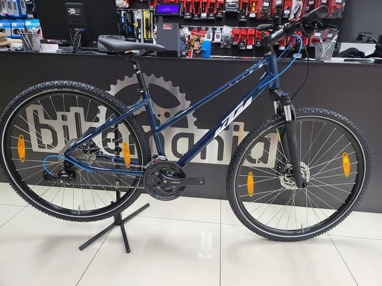 ROWER KTM X-LIFE ROAD D 46CM S BLUE 2022 WYPRZEDAŻ KTM