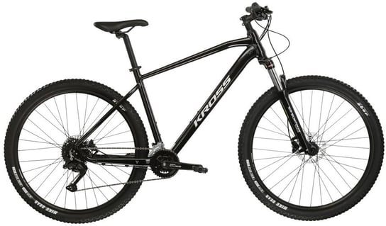 Rower męski górski Kross Hexagon 5.0 27 S(15") rower czarny/srebrny Kross