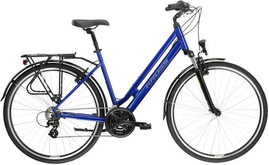 Rower miejski damski Kross Sentio 2.0 28 M(20") rower niebieski/szary Kross