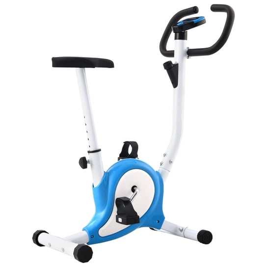 Rower treningowy LCD 64x41x101cm niebiesko-biały Inna marka