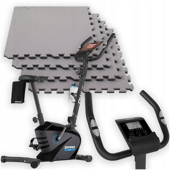ROWER TRENINGOWY ROWEREK STACJONARNY + MATA PUZZLE PODSTAWKA OCHRONNA 2cm Inna marka