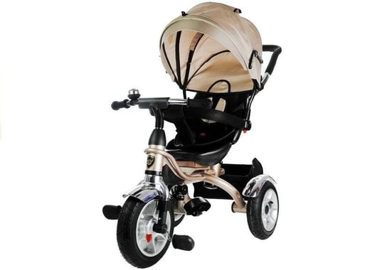 Rower Trójkołowy PRO500 Kremowy Lean Toys