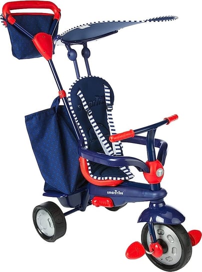 Rower trójkołowy Smart Trike Swirl™ 4w1 - niebiesko-czerwony Smart Trike