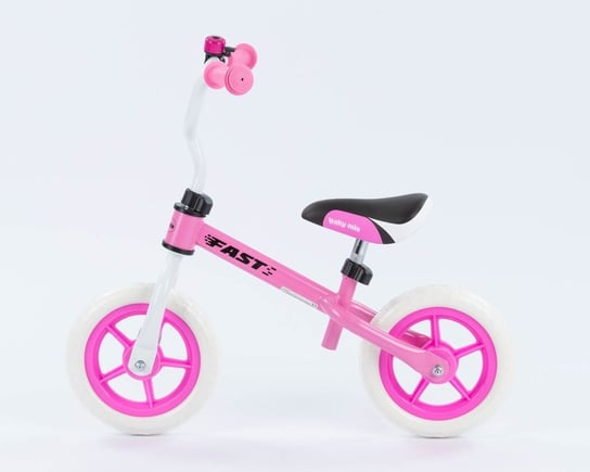 Rowerek Biegowy Fast - Różowy Babymix