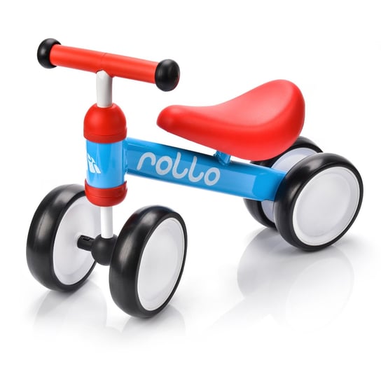 Rowerek biegowy Meteor Rollo niebieski/czerwony Meteor