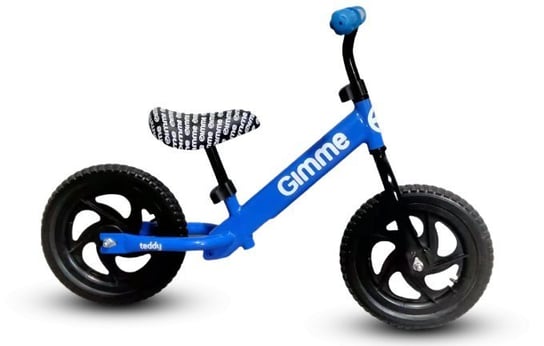 Rowerek biegowy Teddy - niebieski GIMME