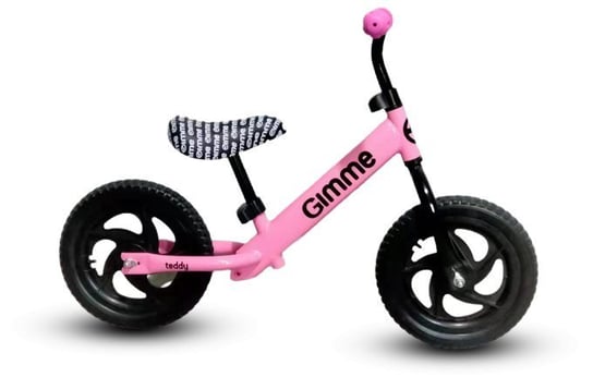Rowerek biegowy Teddy - różowy GIMME