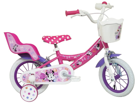 Rowerek dziecięcy Minnie 12 cali dla dziewczynki Disney