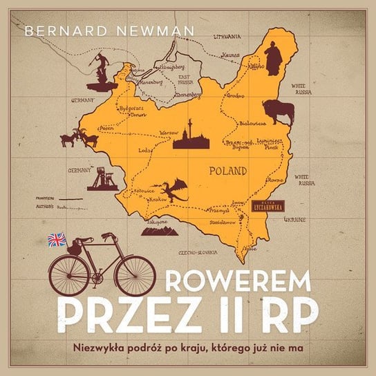 Rowerem przez II RP - audiobook Newman Bernard