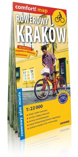 Rowerowy Kraków. Plan miasta 1:22 000 Opracowanie zbiorowe