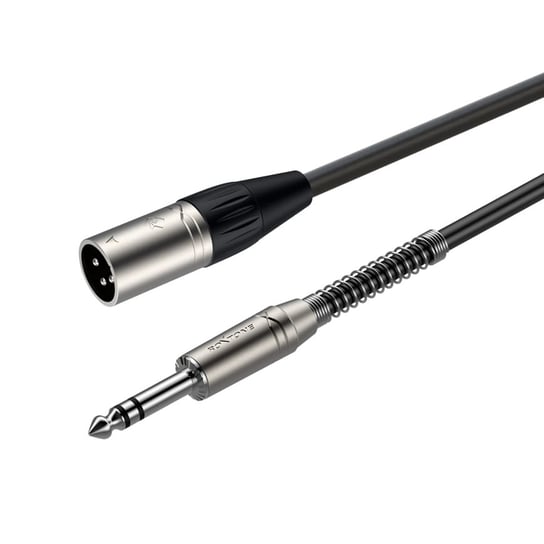 Roxtone kabel 10M, 3 pinowy wtyk XLR męski,  wtyk Jack 6.3mm Stereo, SAMURAI SMXJ260L10 Inna marka