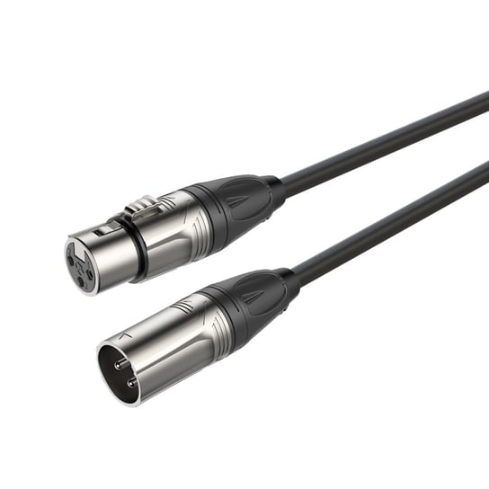 Roxtone Kabel audio 10m DMXX200L10 3 pin gniazdo XLR żeńskie, 3 pin wtyk XLR męski Inna marka