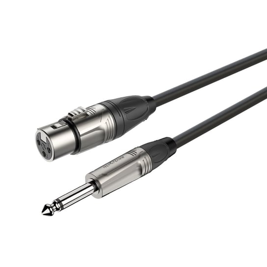 Roxtone kabel audio 15m Jack 6.3mm Mono, XLR 3-pin żeńske DMXJ210L15 Inna marka