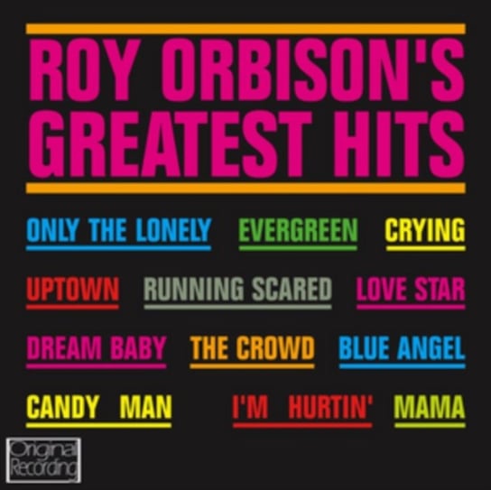 Roy Orbison's Greatest Hits Orbison Roy