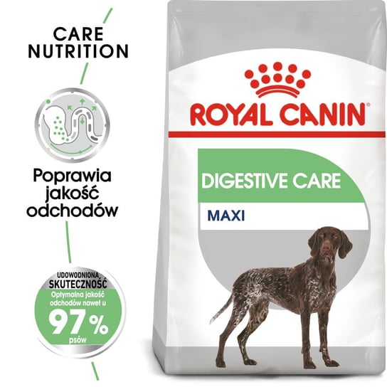 Royal Canin Ccn Maxi Digestive Care 12Kg Karma Sucha Dla Psów Dorosłych, Ras Dużych O Wrażliwym Przewodzie Pokarmowym Royal Canin