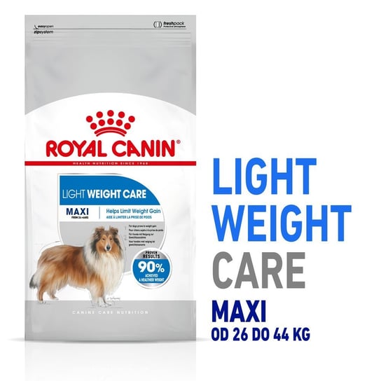 ROYAL CANIN CCN Maxi Light Weight Care karma sucha dla psów dorosłych, ras dużych z tendencją do nadwagi 3kg Royal Canin