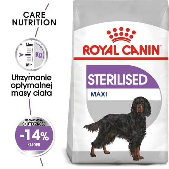 ROYAL CANIN CCN Maxi Sterilised 3kg karma sucha dla psów dorosłych, ras dużych, sterylizowanych Royal Canin