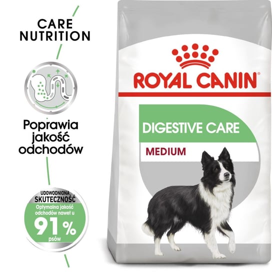 ROYAL CANIN CCN Medium Digestive Care 12kg karma sucha dla psów dorosłych, ras średnich o wrażliwym przewodzie pokarmowym Royal Canin