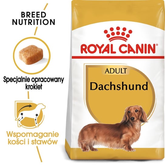 ROYAL CANIN Dachshund karma sucha dla psów dorosłych rasy jamnik 500g Royal Canin