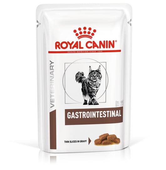 ROYAL CANIN Gastro Intestinal 12x85g saszetka (plasterki w sosie) Royal Canin