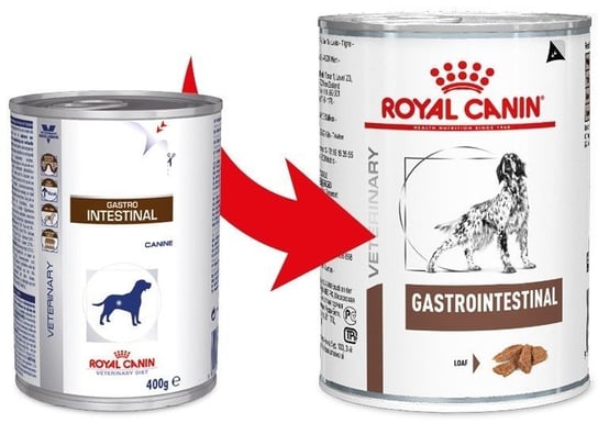 ROYAL CANIN Gastro Intestinal GI25 400g puszka PIES Royal Canin