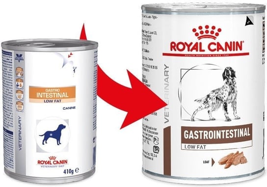 ROYAL CANIN Gastro Intestinal Low Fat LF22 410g puszka Royal Canin