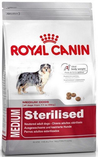 Royal Canin Medium Sterilised karma sucha dla psów dorosłych, ras średnich, sterylizowanych 3kg Royal Canin Size