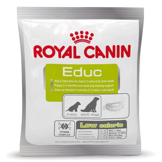 ROYAL CANIN Nutritional Supplement Educ zdrowy przysmak dla szczeniąt i psów dorosłych 30x50g Royal Canin