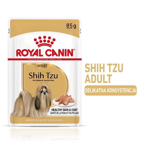 ROYAL CANIN Shih Tzu Adult 12x85g karma mokra -pasztet, dla psów dorosłych rasy shih tzu Royal Canin