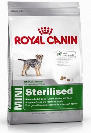 ROYAL CANIN SIZE Mini Sterilised, 8 kg. Royal Canin Size