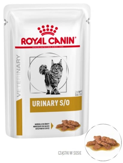 ROYAL CANIN Urinary S/O 12x85g cząstki w sosie Royal Canin