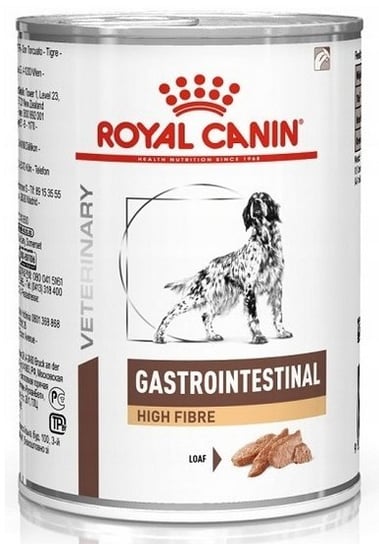 Royal Canin Veterinary Diet Canine Gastrointestinal High Fibre Loaf puszka 400g Inny producent