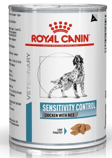 Royal Canin Veterinary Diet Canine Sensitivity Control kurczak i ryż puszka 410g Royal Canin weterynaria