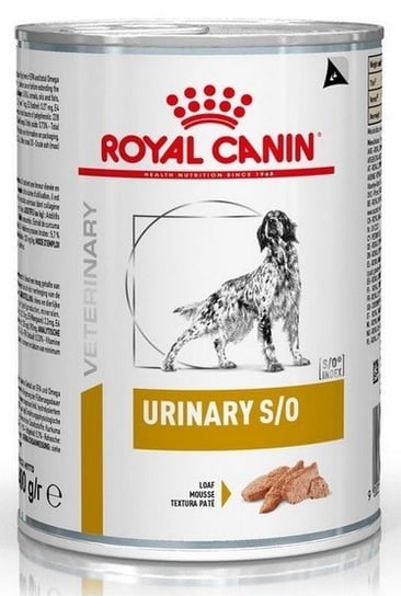 Royal Canin Veterinary Diet Canine Urinary S/O puszka 410g Royal Canin
