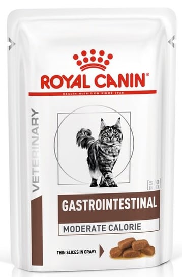 Royal Canin Veterinary Diet Feline Gastrointestinal Moderate Calorie saszetka 85g Royal Canin weterynaria