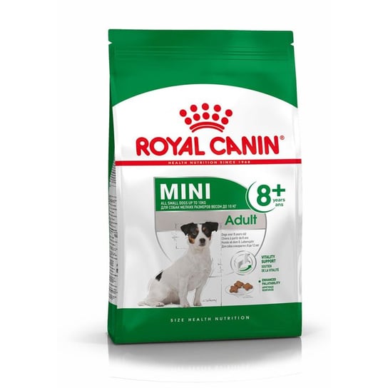 Royal, karma dla psów, Canin Mini Adult +8, 8kg. Royal Canin