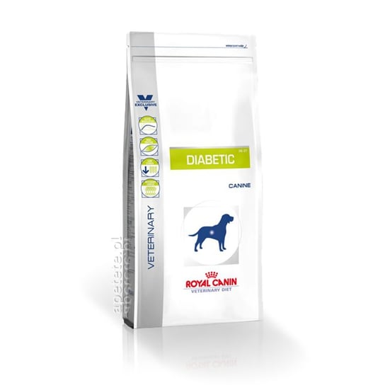 Royal, karma dla psów, Canin Veterinary Diet Canine Diabetic DS37, 12kg Royal Canin