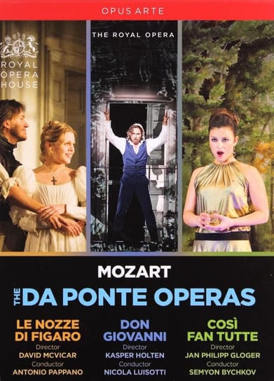 Royal Opera & Pappano & Bychkov: Wolfgang Amadeus Mozart: Le Nozze Di Figaro / Don Giovanni / Cosi Fan Tutte 
