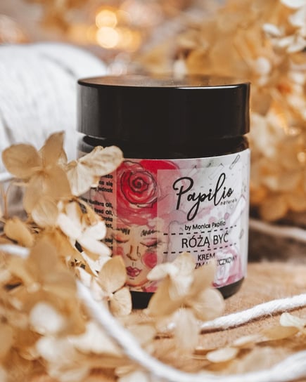 Różą Być krem do twarzy Papilio Naturals