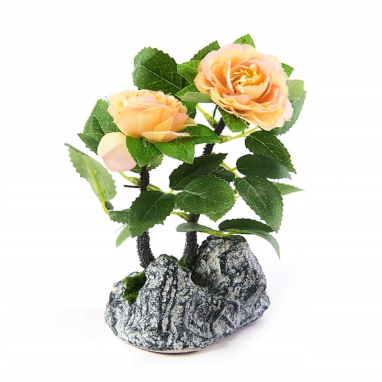 Róża Krzak Sztuczny Kwiatek Różne Kolory 16Cm Midex