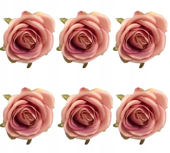 Róża Mała Wyrobowa Główka Na Kompozycję Stroik 6X DOMOSFERA