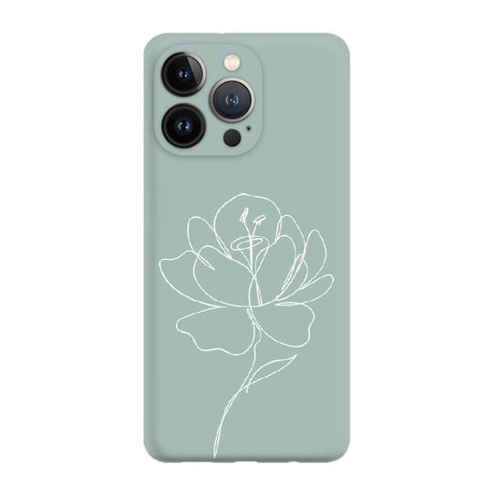 Róża Minimal 2 W - Iphone 15 Pro Max Etui Matowe Szałwia [Tif 28E] PieceofCase