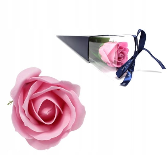 Róża Mydlana 40Cm Pachnie Prezent W Pudełku Na Walentynki Kobiet Box DOMOSFERA