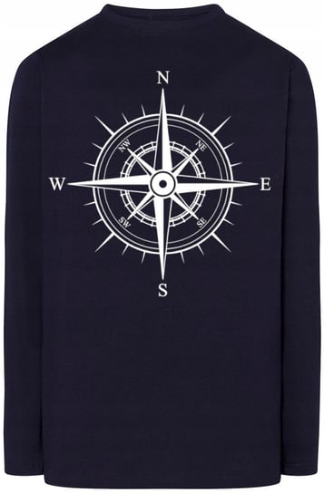 Róża Wiatrów Kompas Męski Longsleeve Rozm.XXL Inna marka