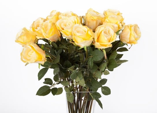 Róża żółta 75cm Witek Home