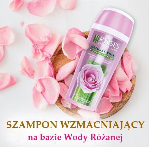 Różany szampon wzmacniający do włosów 250ML Roses Inna marka