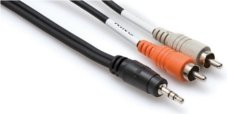 Rozdzielacz audio 3.5 mm miniJack (TRS) - 2 x RCA HOSA CMR-203, 0.91 m Hosa