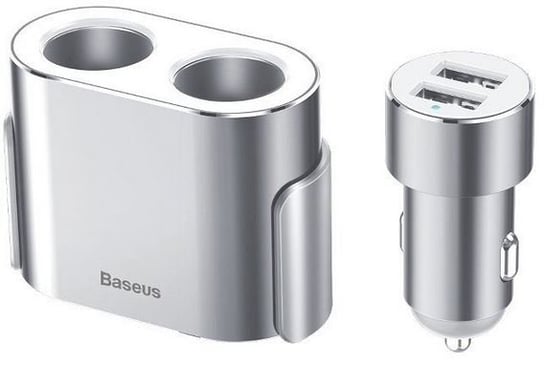 Rozdzielacz gniazda zapalniczki BASEUS CRDYQ-01, 2 x USB Baseus